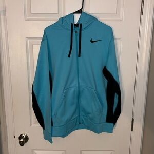 Nike Men’s Therma-fit zip down track jacket Sz Medium